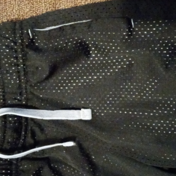 ANDREW SCOTT BBALL SHORTS MESH LIKE POCKETS DRAWSTRING BLACK SIZE 5 - Picture 2 of 4